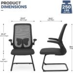 Ergonomic Visitors Chair with Flip Arms