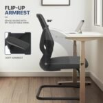 Ergonomic Visitors Chair with Flip Arms