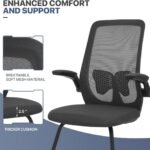 Ergonomic Visitors Chair with Flip Arms