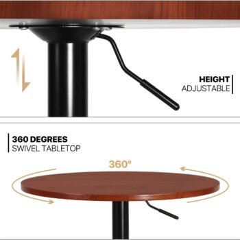 MB25 Adjustable Tulip Bar Table
