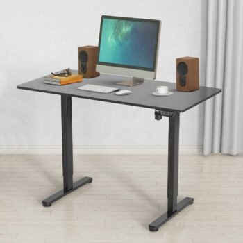 120CM Electric Standing Desk - Black