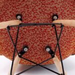 Eames Dining Chair with Patchwork Upholstery