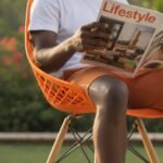 EO197O Orange Eames Chair – Kilimani Patio