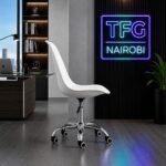 EO1300W Eames Office Chair – White Parklands Executive Edition