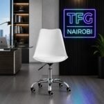 EO1300W Eames Office Chair – White Parklands Executive Edition