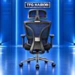 Ergonomic Mesh Office Chair Nairobi – Black High-Back