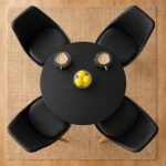 HM7813 Black Dining Set – Karen Nairobi