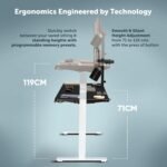 JHT8-ES6 Executive Standing Desk – Kisumu Modern Series