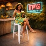 HFW-4088 White Bar Stool – Lang’ata Nairobi Collection