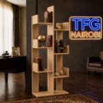 TFG TR600-5 Tree Bookshelf – Mombasa Road Showroom Setup