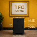 TFG UD500-1 Black Under Desk Cabinet – Hurlingham Staging