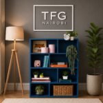 TFG111-4 Blue Mini Bookshelf – The Furniture Guys Nairobi