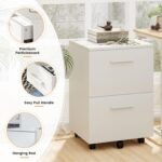 Mobile Pedestal Cabinet – White