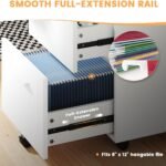 Mobile Pedestal Cabinet – White