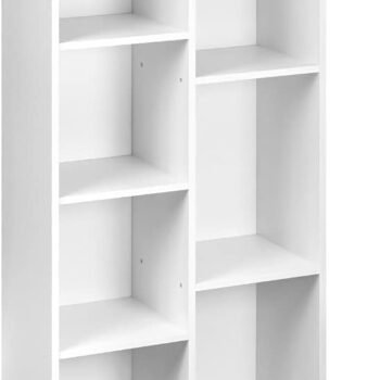 7 Cubes Bookshelf Bookcase - White