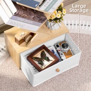 TFG 8 Tier Tree Bookshelf – Natural