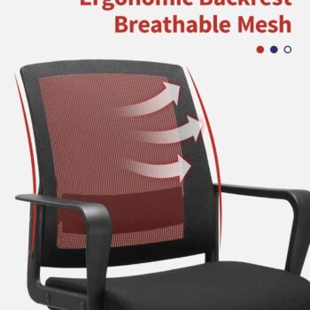 CLATINA Ergonomic Visitors' Guest Chair