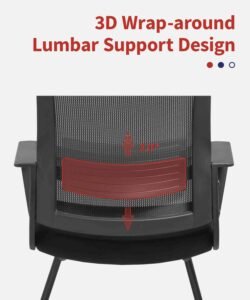 CLATINA Ergonomic Visitors' Guest Chair