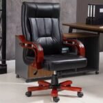 High-Back Leather Executive Chair