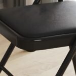 PVC Folding Chair – Black