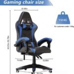 Ergonomic Gaming Chair – Blue Black