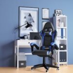 Ergonomic Gaming Chair - Blue Black