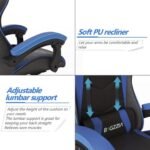 Ergonomic Gaming Chair – Blue Black