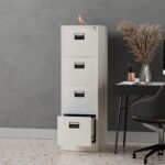 Steel File Cabinet 4 Drawers