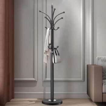Coat Rack Stand - Black