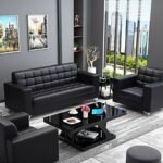 OS208 BL Office Reception Sofa