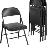 PVC Folding Chair – Black