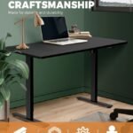 Electric Height Adjustable Desk – Black