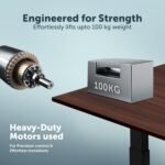 JHT8-ES4 Walnut Executive Desk – Gigiri Collection