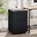 Mobile Pedestal Cabinet – Black