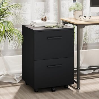 Mobile Pedestal Cabinet – Black