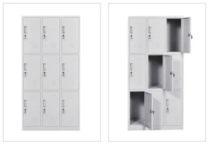 9 Door Locker Cabinet