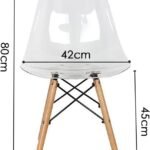 Eames Dining Chair – Clear Acrylic
