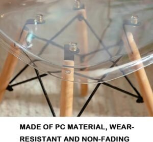 Eames Dining Chair - Clear Acrylic