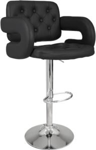 JOWERIA 078 Tufted Bar Stools