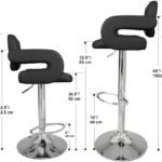 JOWERIA 078 Tufted Bar Stools