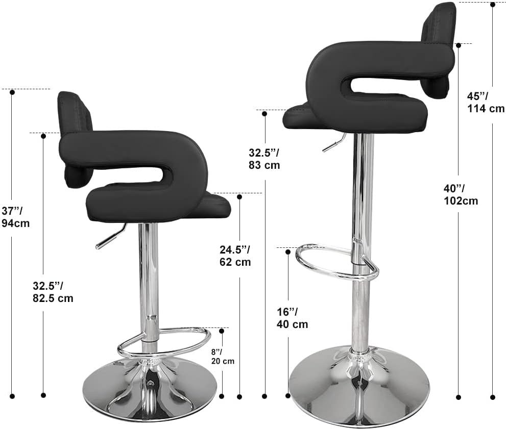 JOWERIA 078 Tufted Bar Stools JOWERIA 078 Tufted Bar Stools