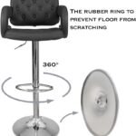 JOWERIA 078 Tufted Bar Stools