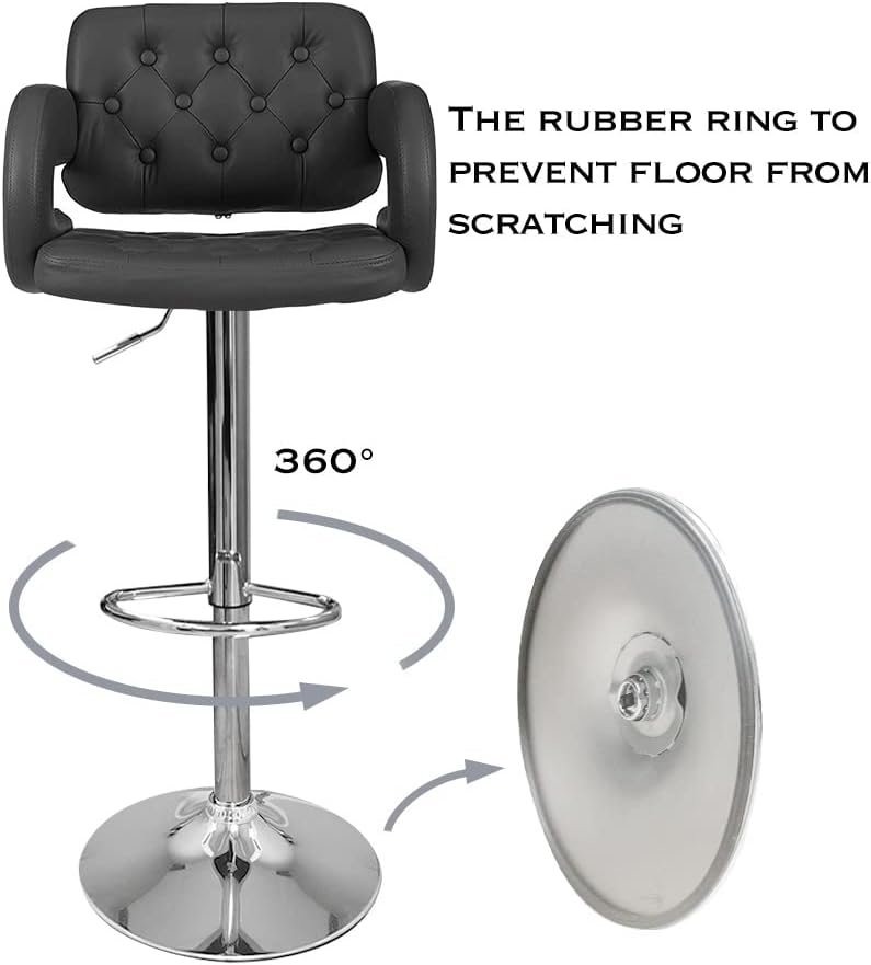 JOWERIA 078 Tufted Bar Stools JOWERIA 078 Tufted Bar Stools