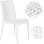 AONDO-76 Patio Dining Set (White)