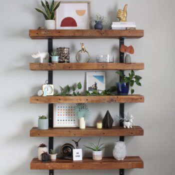 SANGARE Floating Shelf (Rustic Black)