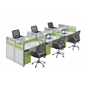 Nieves JY-45 6-Way Workstation (Green)