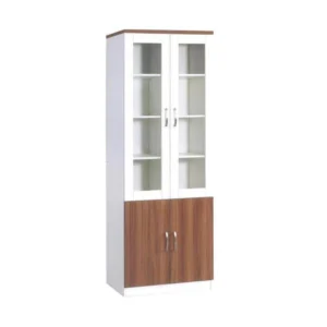 BENTLEY Display Unit (White + Walnut)