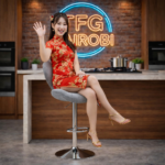 BS028 Grey Fabric Bar Stool – Muthaiga Executive Series