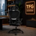 0836-BK Ergonomic Chair – Gigiri Diplomatic Office Collection