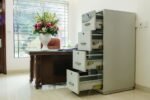 4-Drawers Fireproof Cabinet 005